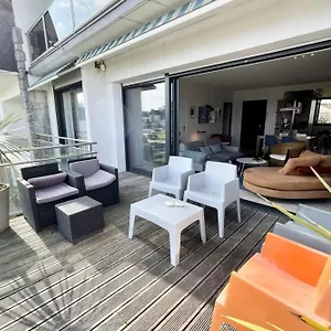 Luxury T3 Neuf De Standing Front De Vue 180 Appartement Larmor-Plage